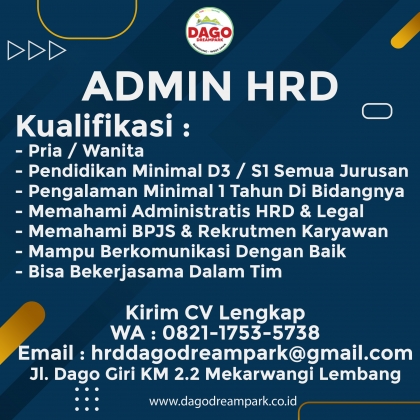 Admin HRD