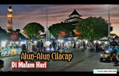 Alun Alun Cilacap Malam Hari