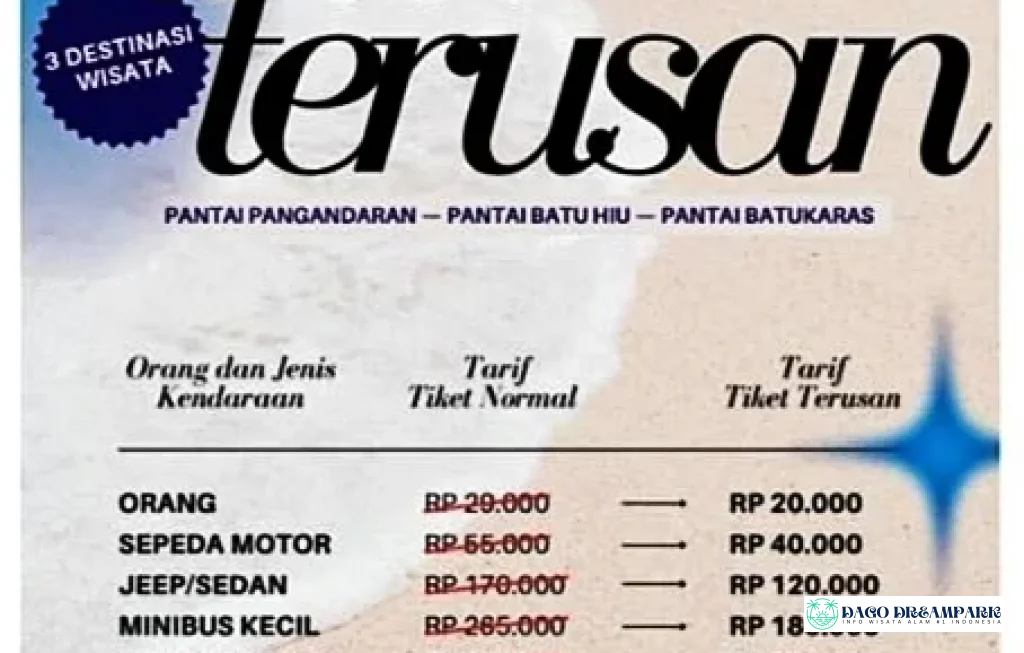 harga tiket masuk wisata