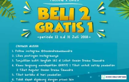 OCEAN DREAM SAMUDRA tiket masuk