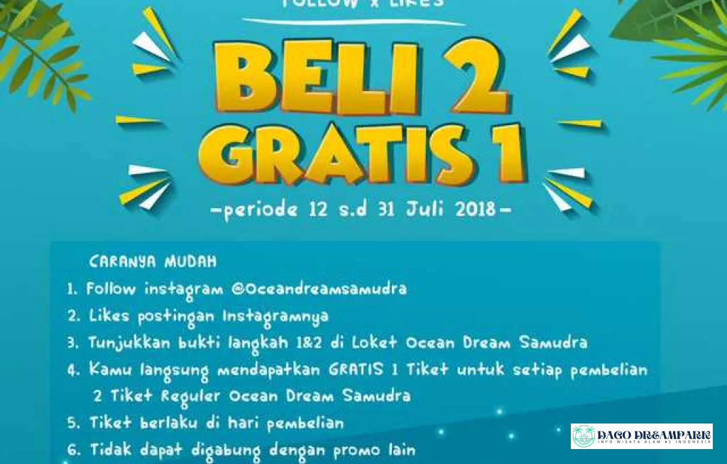 OCEAN DREAM SAMUDRA tiket masuk