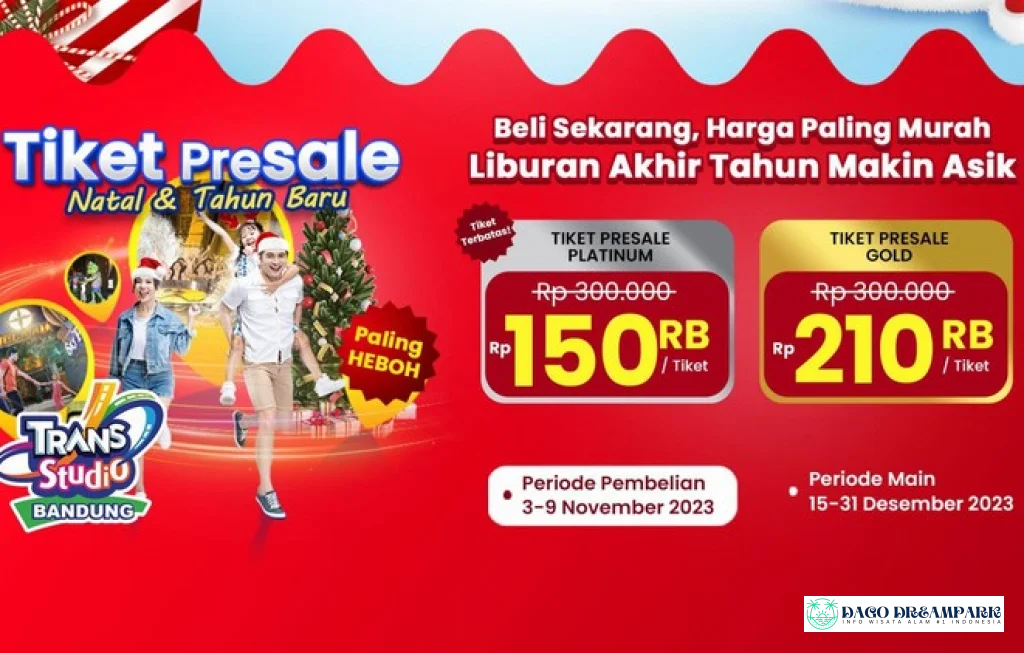 tiket masuk trans studio bandung