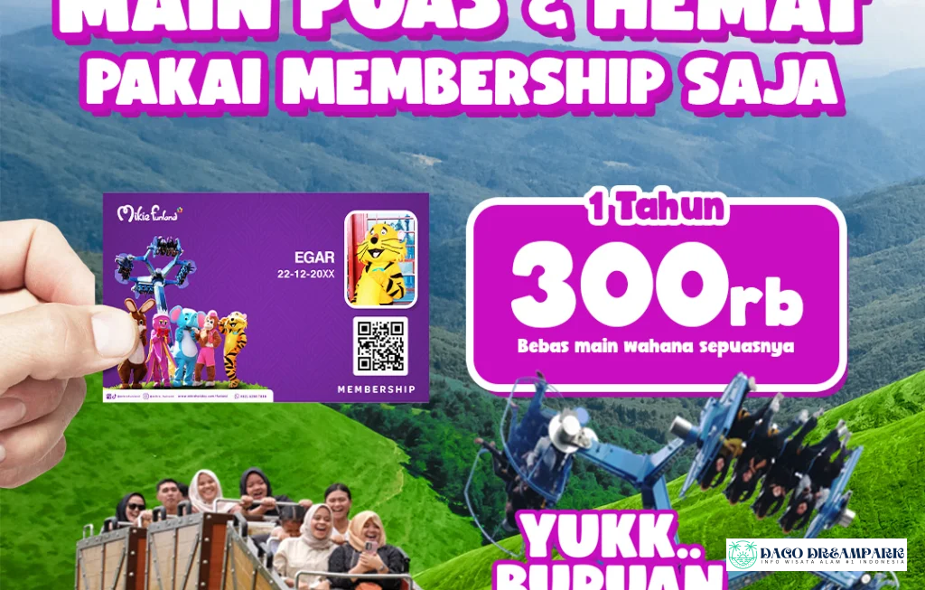 FUNLAND MIKIE HOLIDAY: Tiket Masuk, Wahana dan Fas