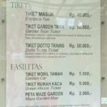 Taman Bunga Nusantara Tiket Masuk