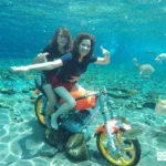 Umbul Ponggok Klaten bawah air