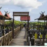 Dermaga Kereng Bangkirai Sebangau