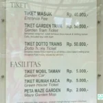 taman bunga nusantara tiket masuk