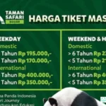 Taman Safari Bogor Tiket Masuk